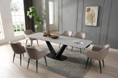 Dining Room Furniture Kitchen Tables and Chairs Sets 9189 Table with 1117 chairs